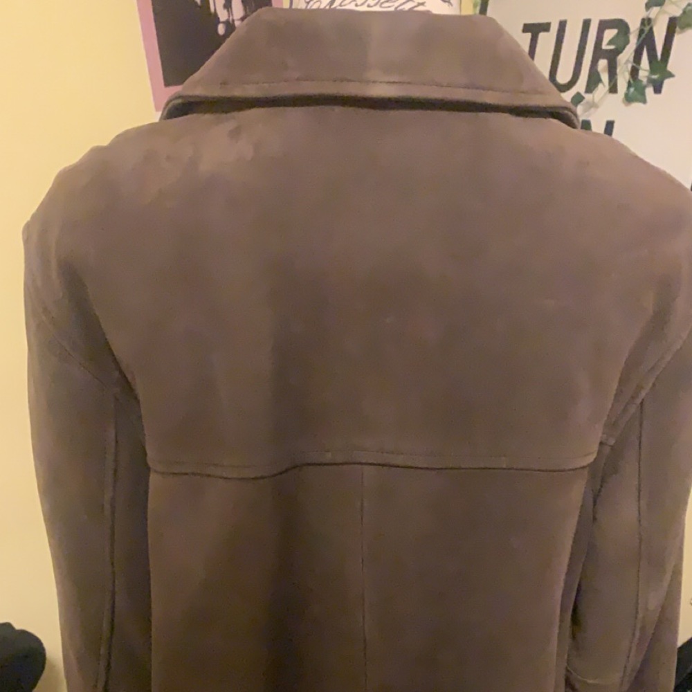 Small vintage Limited America brown leather jacket